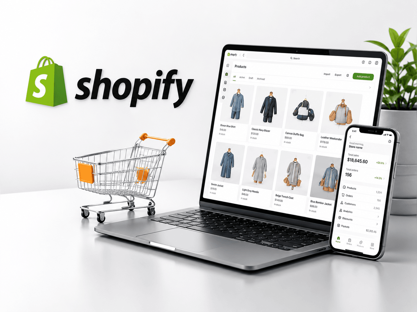 Shopify services - analytics and business intelligence dashboard by Iseyon Analytics showing data insights and reporting capabilities